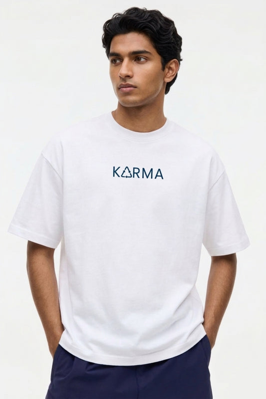 Men Terry Oversized Tee